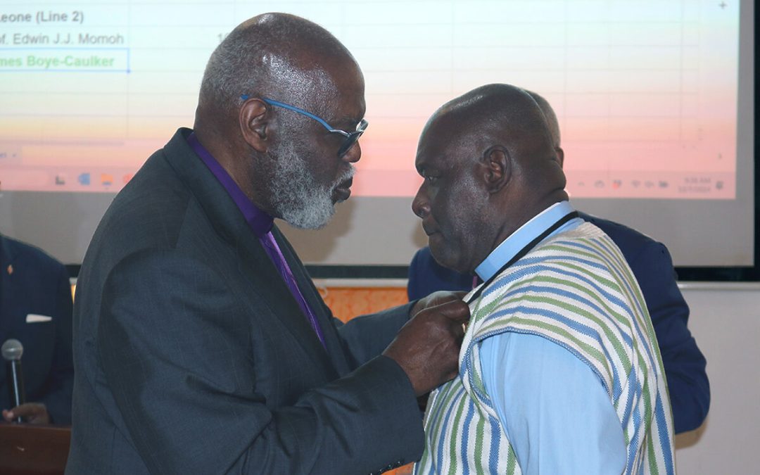 Boye-Caulker elected as Sierra Leone bishop