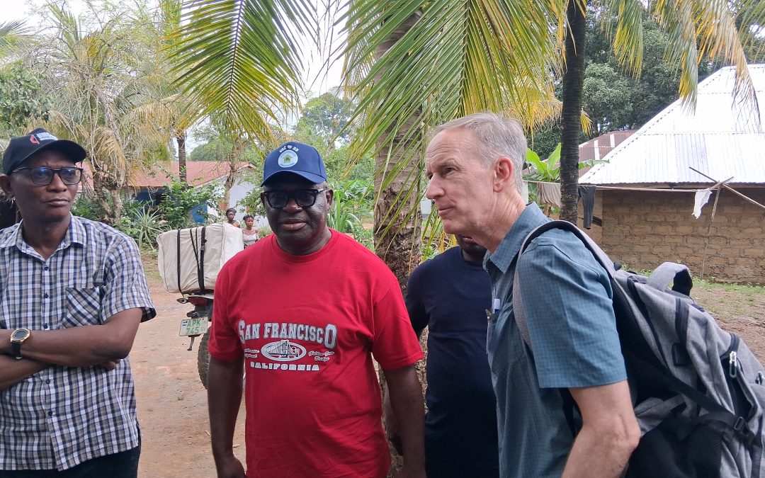 Bishop James Boye-Caulker Welcomes Bishop Tom Berlin and Team on Medical Outreach Visitation Sierra Leone