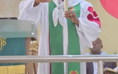 Bishop James Boye-Caulker Delivers Sermon at Jerusalem Viana Church